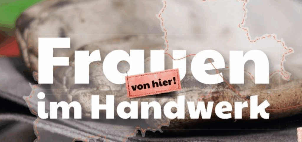 Infi-Banner "Frauen im Handwerk von hier"